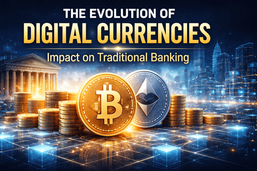 The Evolution of Digital Currencies: Impact on Traditional Banking and the Future of Finance