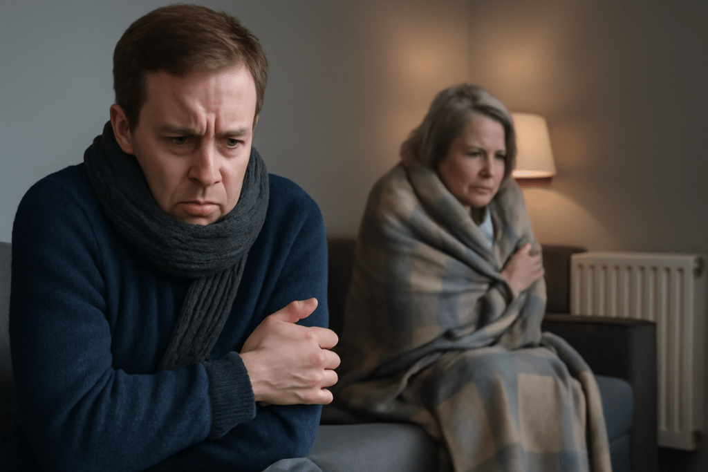 Το σπίτι είναι πιο κρύο από τον δρόμο – και δεν είναι ιδέα σου