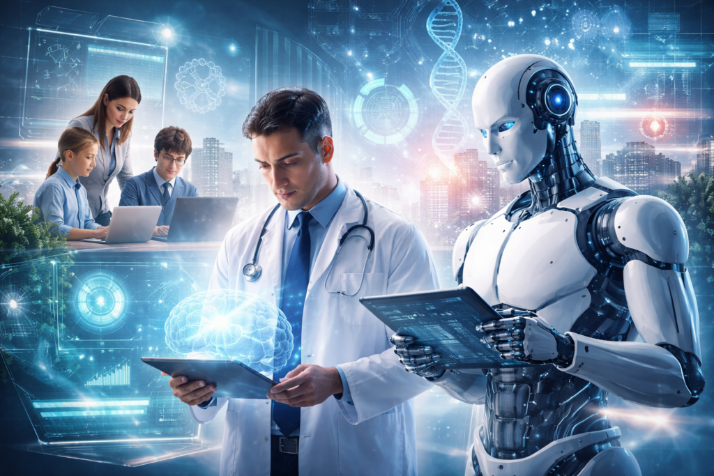 Η Εξέλιξη της Τεχνητής Νοημοσύνης στην Εκπαίδευση και την Ιατρική: Το Μέλλον Είναι Εδώ