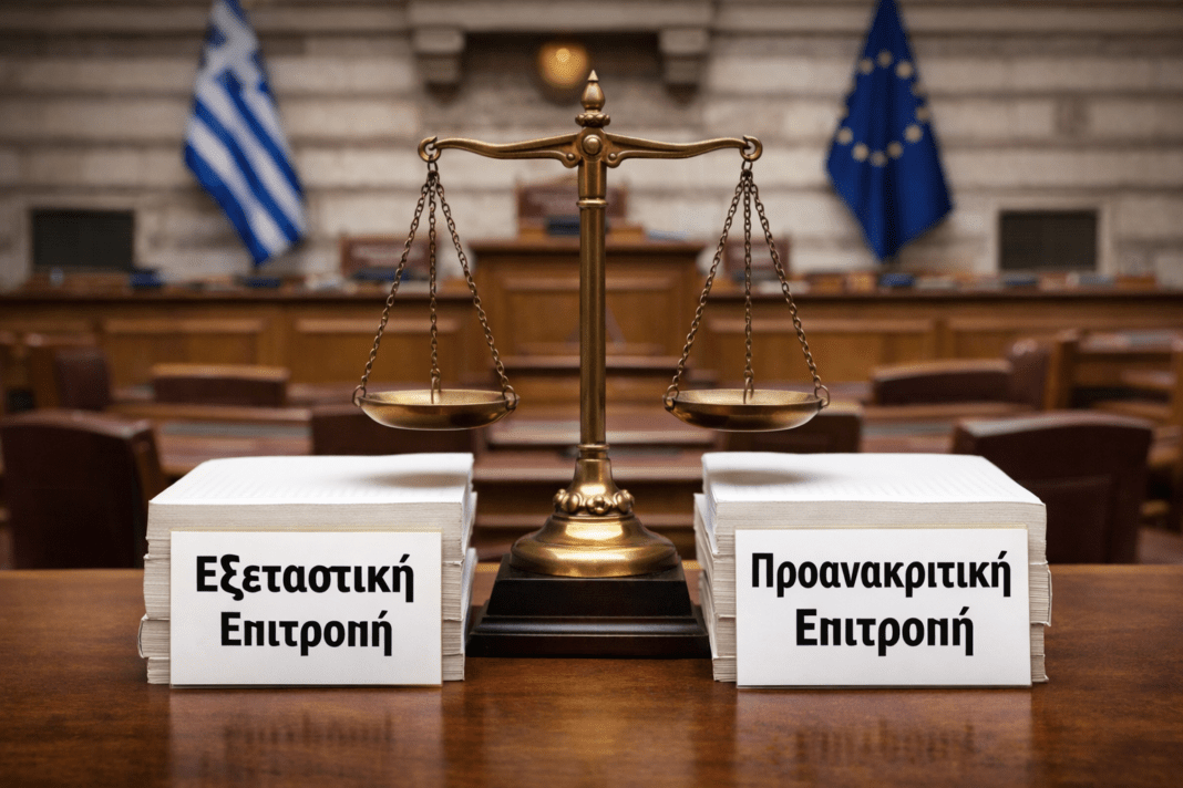 Εξεταστική και Προανακριτική Επιτροπή: ποια είναι η διαφορά τους στην πράξη