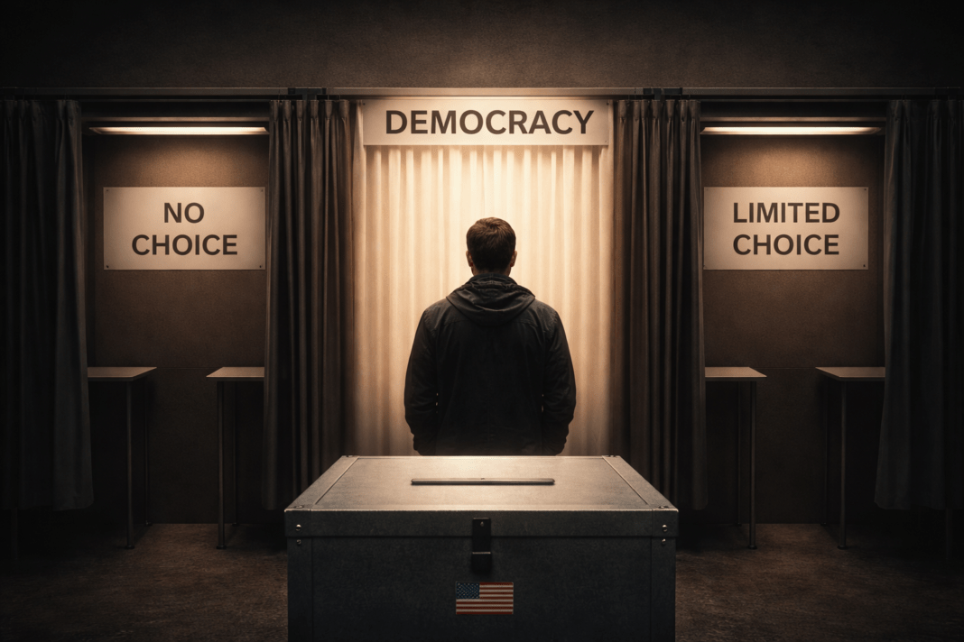 Όταν η δημοκρατία λειτουργεί χωρίς πραγματικές επιλογές