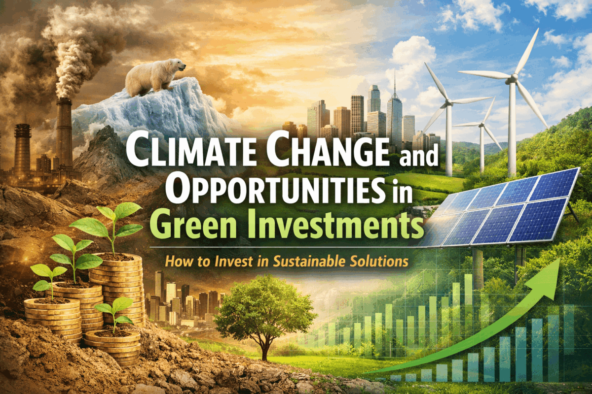 Climate Change and Opportunities in Green Investments: How to Invest in Sustainable Solutions