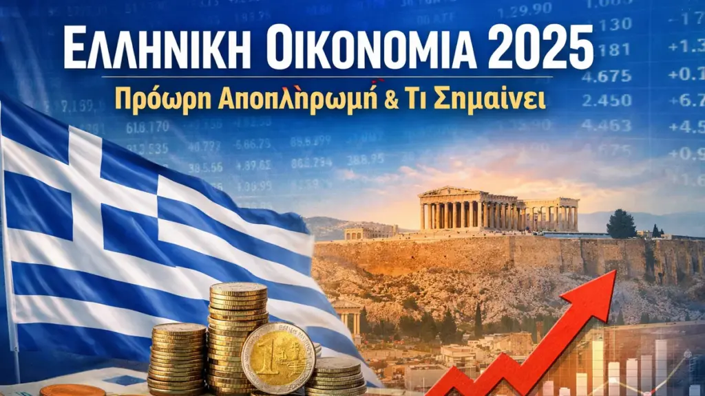 Ελληνική οικονομία 2025: πρόωρη αποπληρωμή χρέους και προοπτικές ανάπτυξης