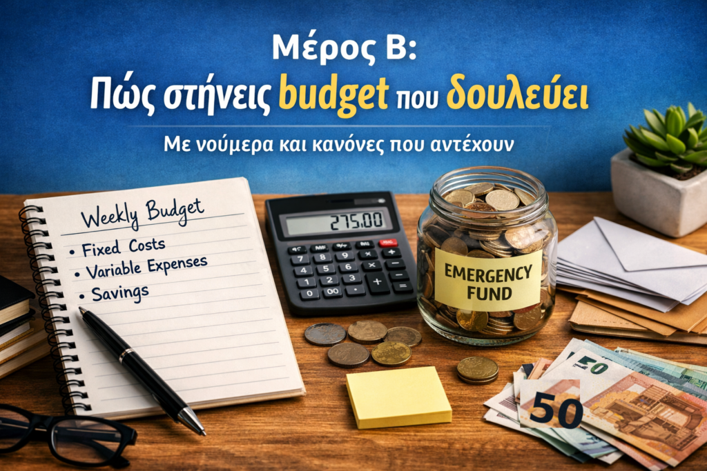 Αποταμίευση και έξυπνος προϋπολογισμός στην Ελλάδα το 2026: πρακτικός οδηγός για όλους