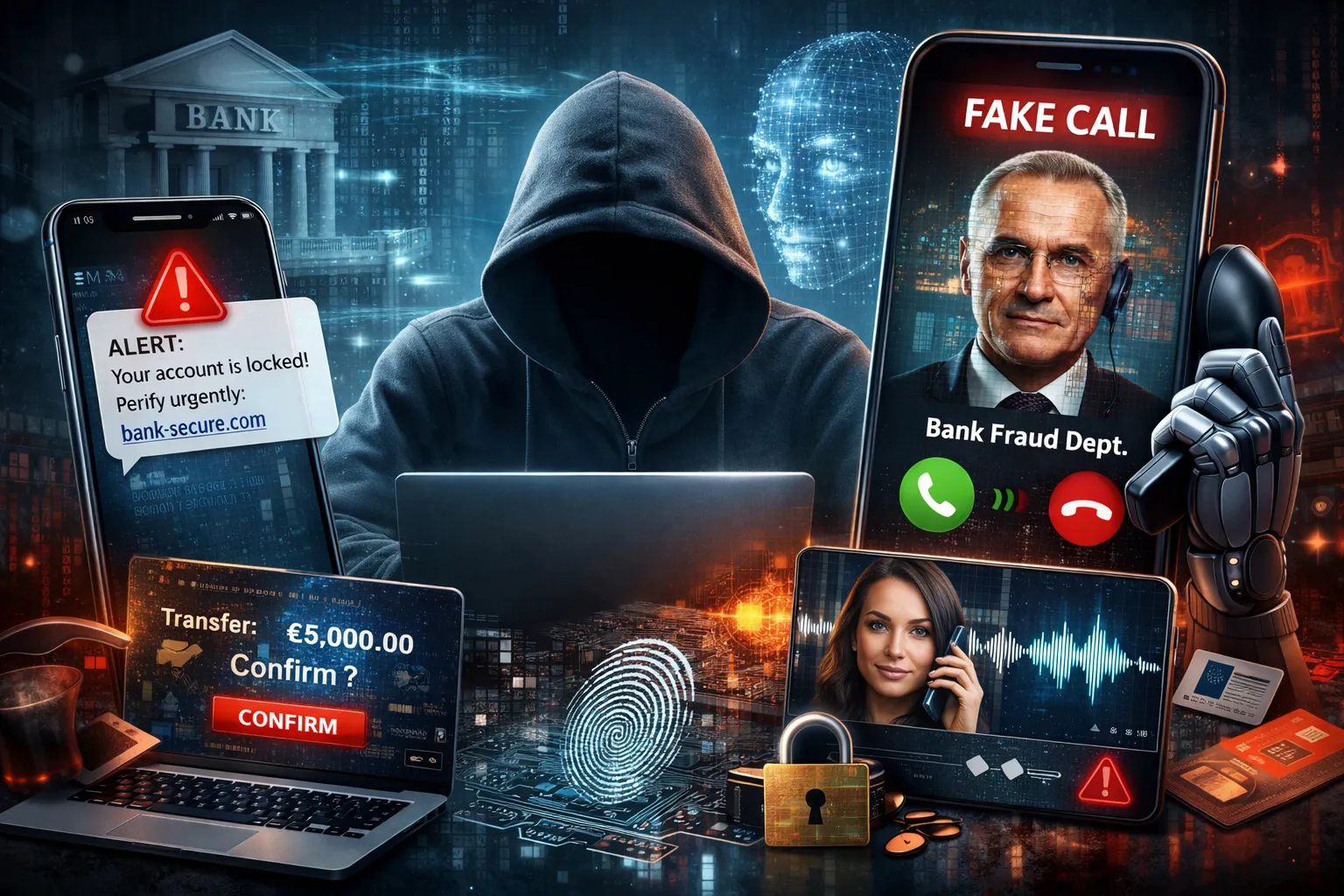 AI-Powered Banking Scams: How They Work, How You’re Targeted, and the Immediate Steps That Cut Risk Fast