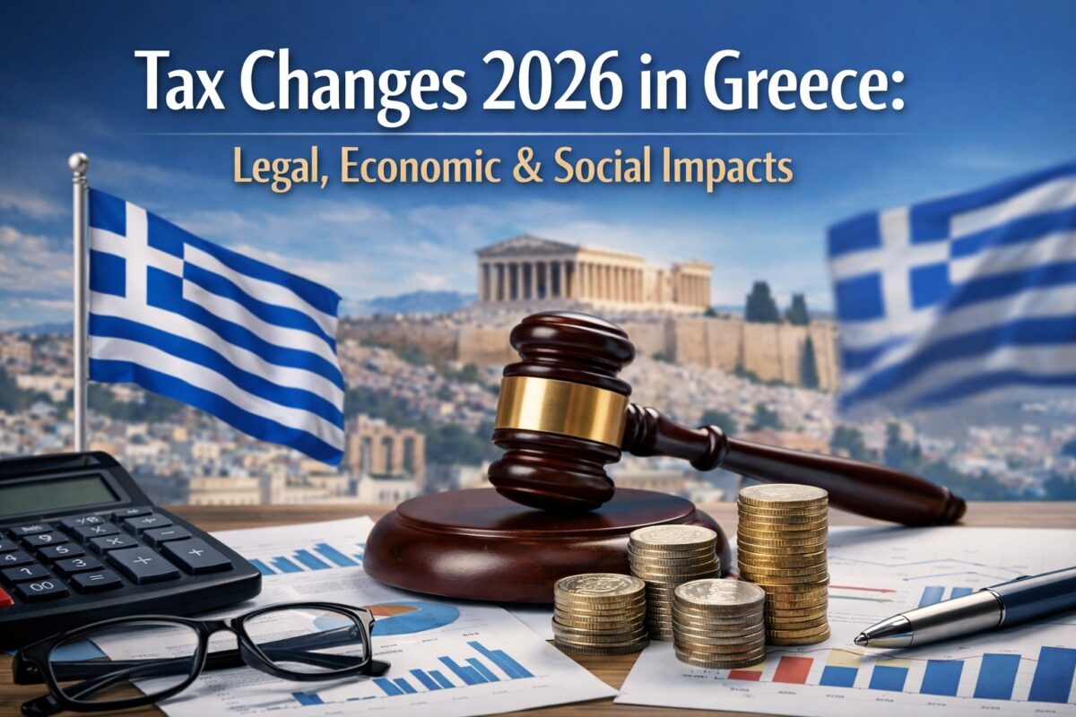 Tax Changes 2026 in Greece: Legal, Economic & Social Impacts