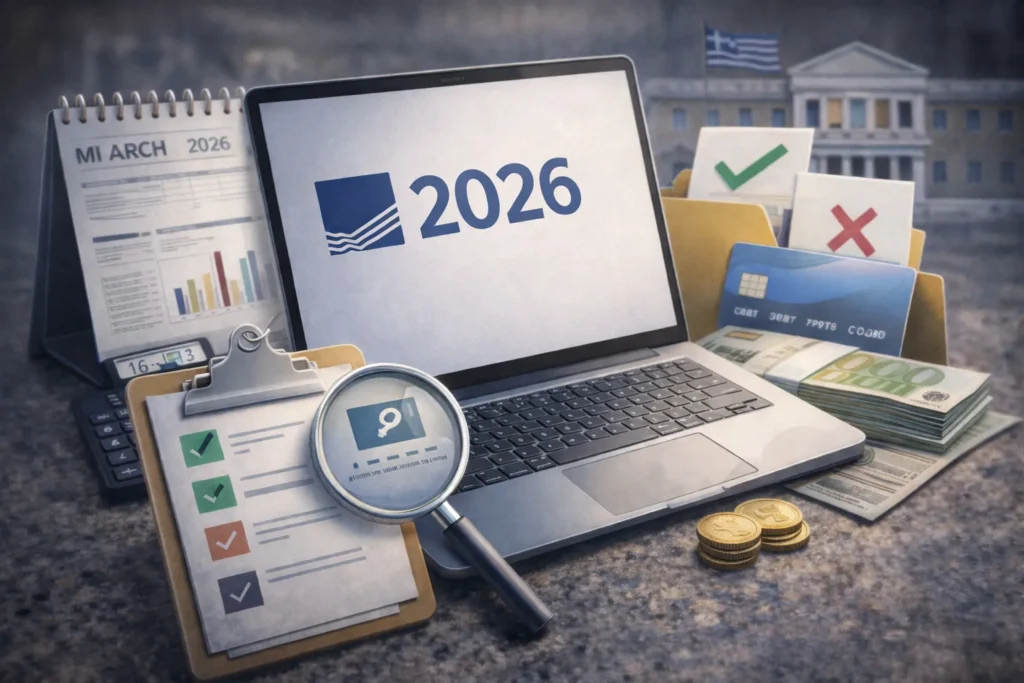 Φορολογικές δηλώσεις 2026: πότε ανοίγει το myAADE, τι να ελέγξεις από τώρα και πώς να αποφύγεις τα λάθη που κοστίζουν