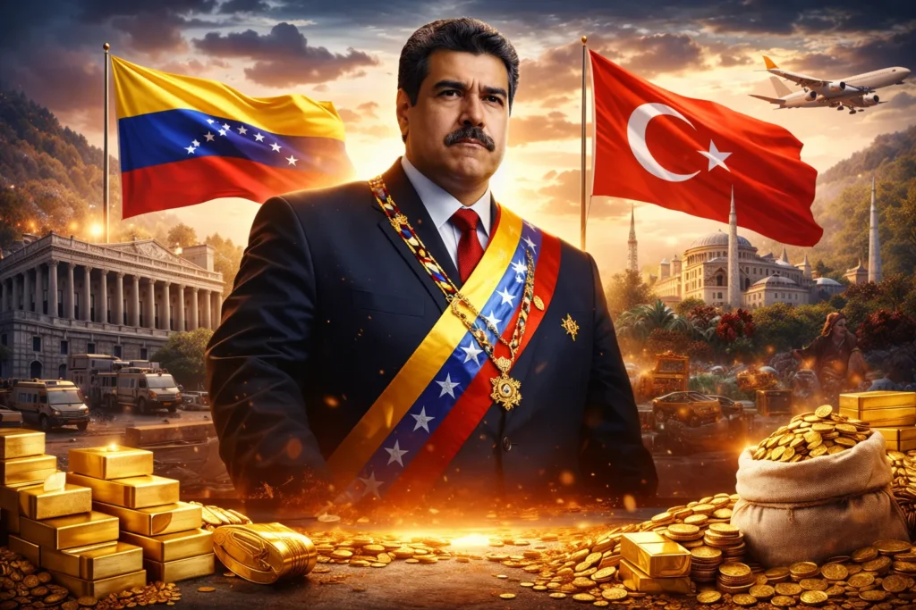 The Golden Bridges of Maduro: Venezuela’s Mobile Gold Reserves and Geopolitical Alliances with Turkey