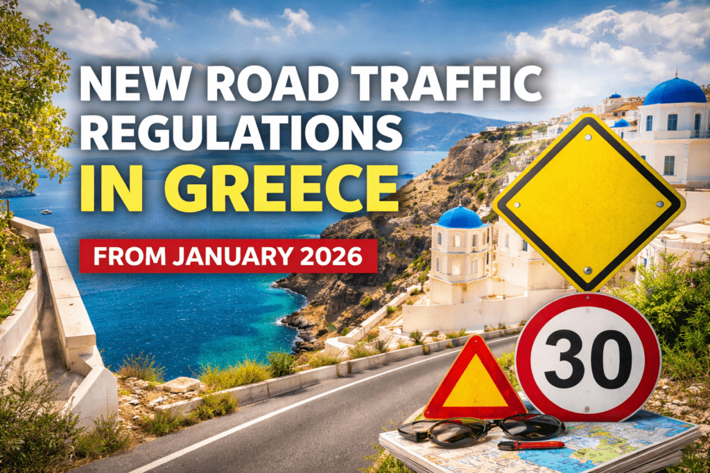New Road Traffic Code in Greece from January 2026: What American Tourists Need to Know