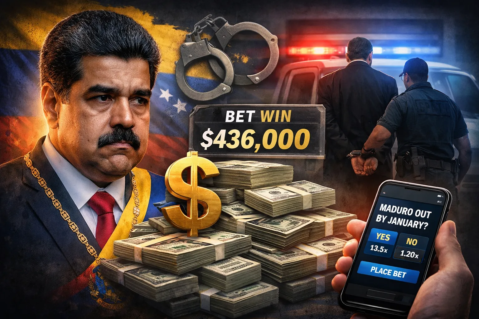 Revelation: The $32,537 Bet That Yielded Over $436,000 on Nicolás Maduro’s Political Future