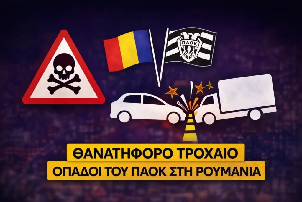 Τροχαίο στη Ρουμανία με οπαδούς του ΠΑΟΚ: Όλα τα νεότερα στοιχεία, τι εξετάζουν οι αρχές και τι ισχύει για lane assist και τοξικολογικές