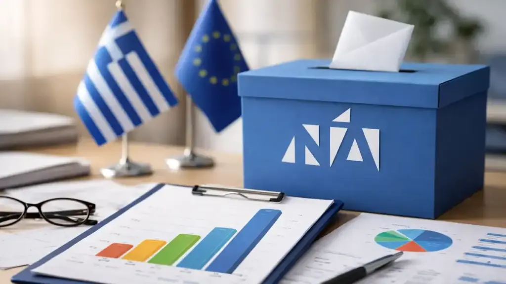 Δημοσκοπήσεις: Προβάδισμα ΝΔ, αλλά η αυτοδυναμία παραμένει δύσκολη