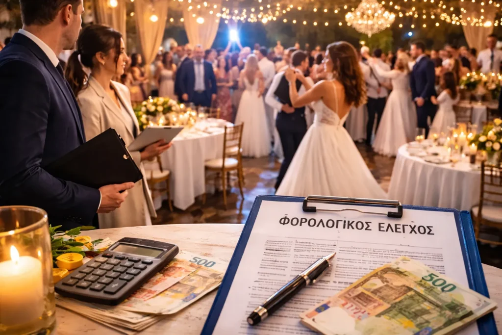 Φορολογικοί Έλεγχοι σε Γάμους και Πάρτι: Πώς θα Γίνονται και Ποιοι Κινδυνεύουν με Πρόστιμα