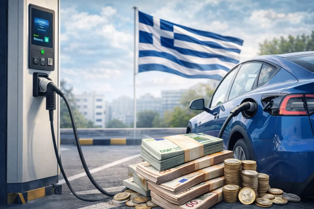 Ηλεκτρικά αυτοκίνητα στην Ελλάδα: τι πληρώνει το κράτος, τι πληρώνεις εσύ και πόσο σε συμφέρει στην πράξη