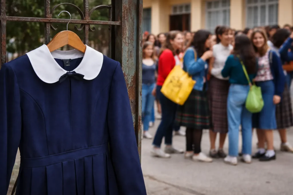 44 χρόνια από την κατάργηση της σχολικής ποδιάς: η απόφαση του 1982 και το αποτύπωμά της