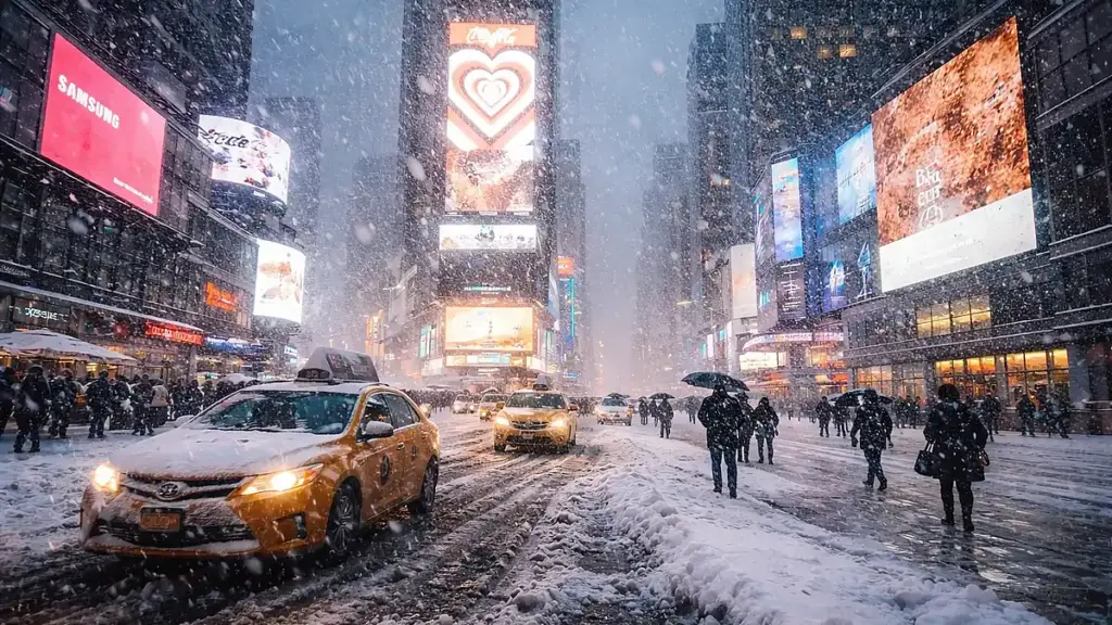 Νέα Υόρκη στο έλεος χιονοθύελλας: επικίνδυνες συνθήκες, διακοπές μετακινήσεων και τι να περιμένουν οι αρχές