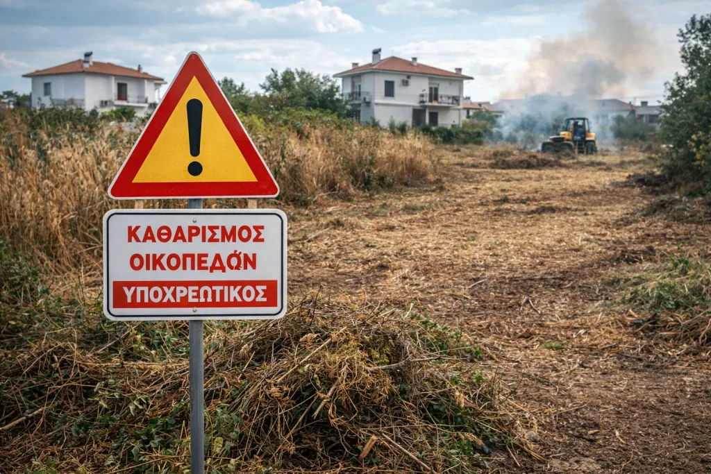 Καθαρισμός οικοπέδων: Τι προβλέπει το νέο πλαίσιο «Ενεργή Μάχη» και τι αλλάζει για τους ιδιοκτήτες
