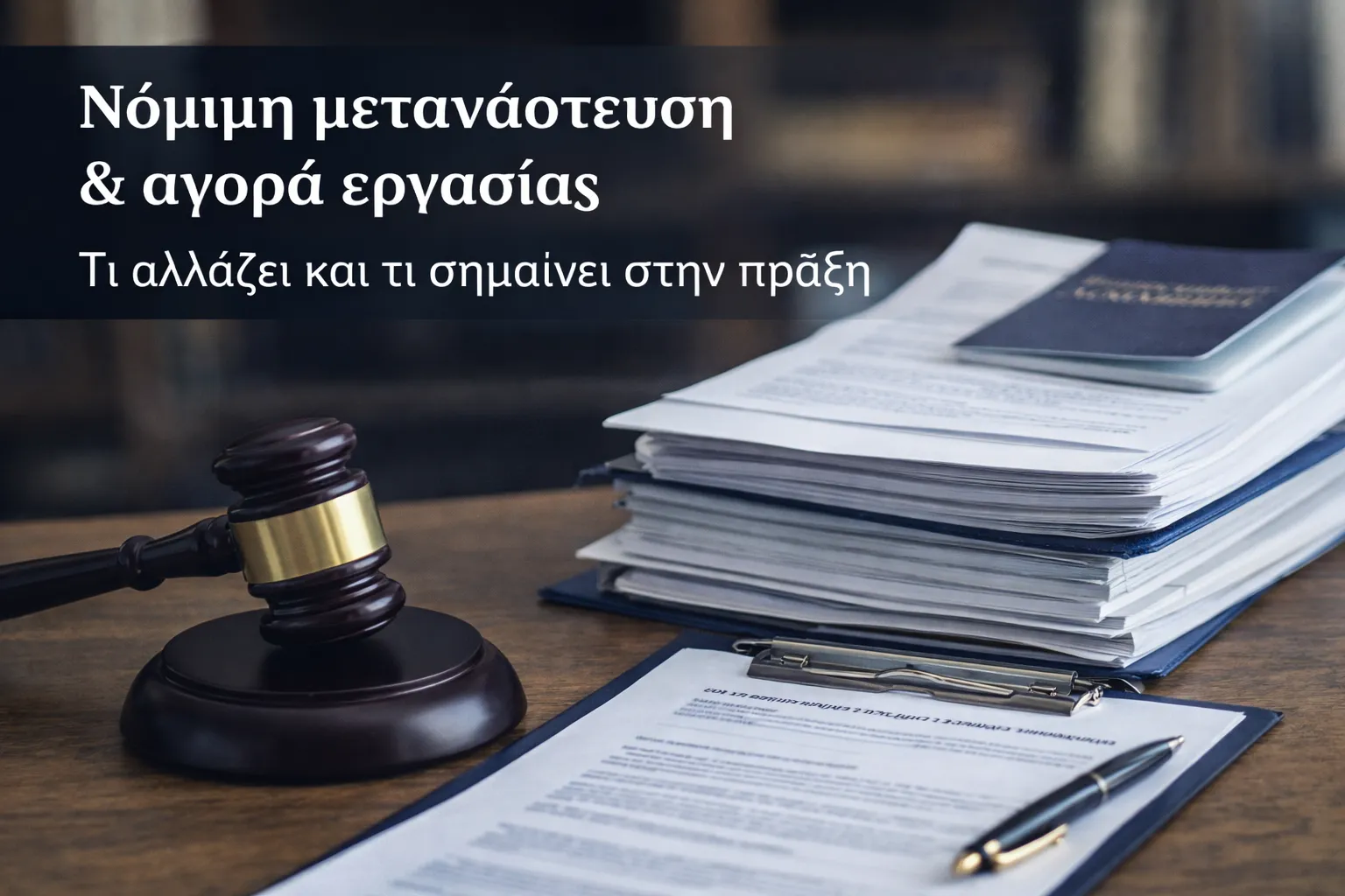 Νόμιμη μετανάστευση και αγορά εργασίας: τι αλλάζει με το νέο πλαίσιο και τι σημαίνει στην πράξη