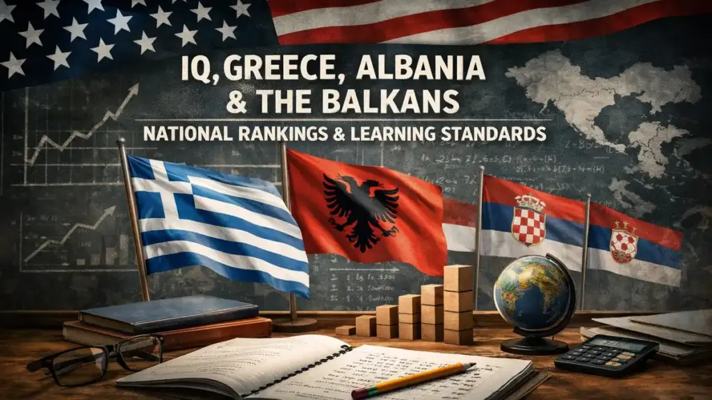 IQ, Greece, Albania, and the Balkans: What the Most Serious International Measures Actually Show