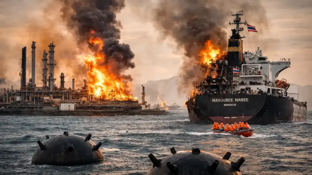 Πλήγματα σε ενεργειακές υποδομές και χτύπημα πλοίου στο Ορμούζ: τι έχει επιβεβαιωθεί και γιατί η κρίση βαθαίνει