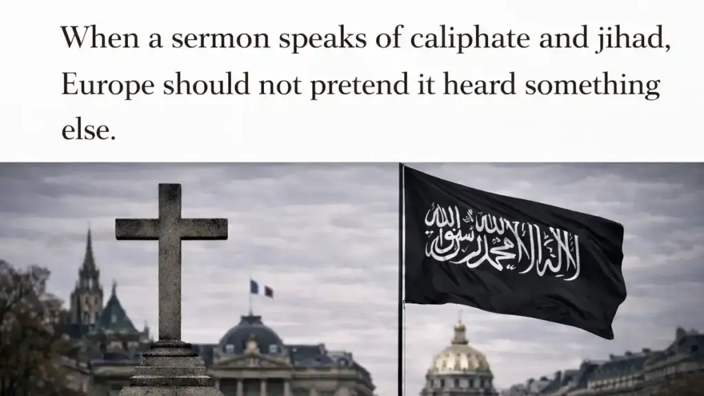 When a Sermon Speaks of Jihad, Caliphate, and an Islamic Europe, the West Should Listen Carefully
