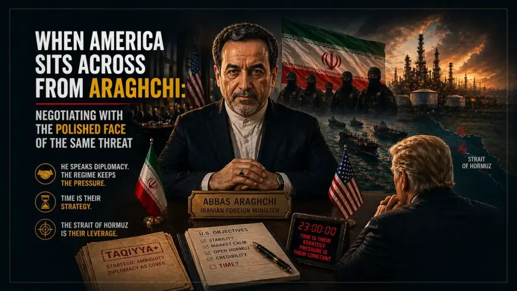 When America Sits Across from Araghchi: Negotiating with the Polished Face of the Same Threat