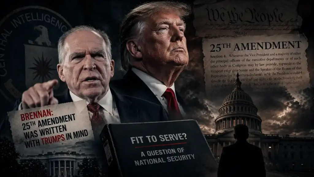 Όταν πρώην διευθυντής της CIA ζητά την 25η Τροπολογία για τον Τραμπ: τι ακριβώς ειπώθηκε, τι προβλέπει το Σύνταγμα και γιατί η παρέμβαση είναι τόσο βαριά