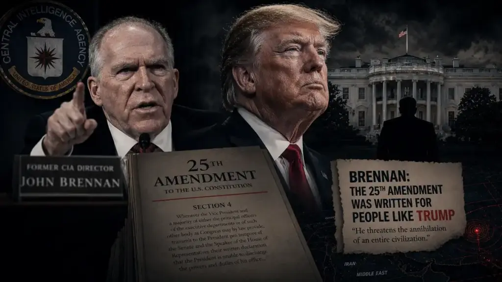 When a Former CIA Director Invokes the 25th Amendment Against Trump: What Was Actually Said, What the Constitution Allows, and Why the Warning Matters