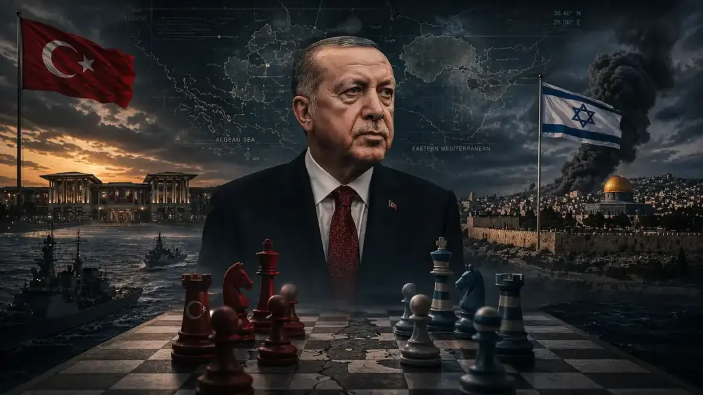 Erdogan is raising his voice more aggressively against Israel, but Greece remains inside Turkey’s strategic frame