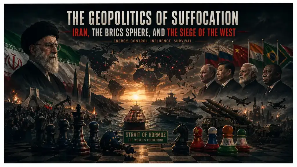 The Geopolitics of Suffocation: Iran, the BRICS Sphere, and the Siege of the West