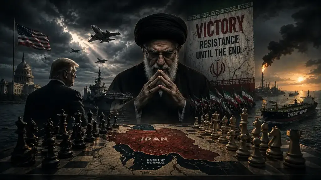 The regime does not speak like a power that wants peace, but like a power that wants victory — even when it is losing