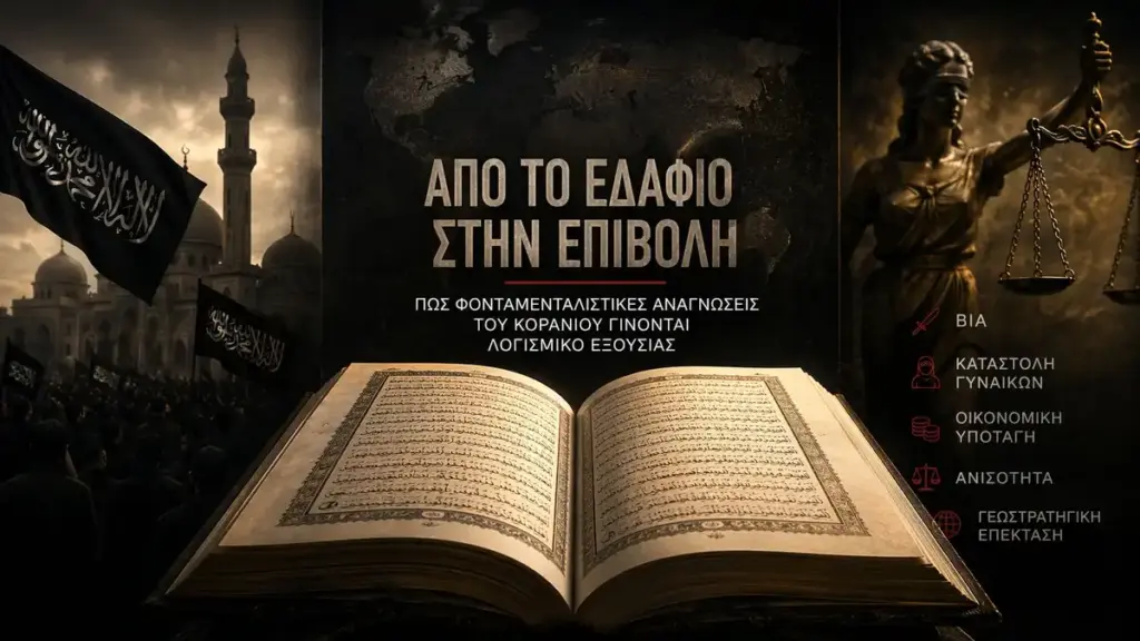 Από το εδάφιο στην επιβολή: πώς φονταμενταλιστικές αναγνώσεις του Κορανίου γίνονται λογισμικό εξουσίας