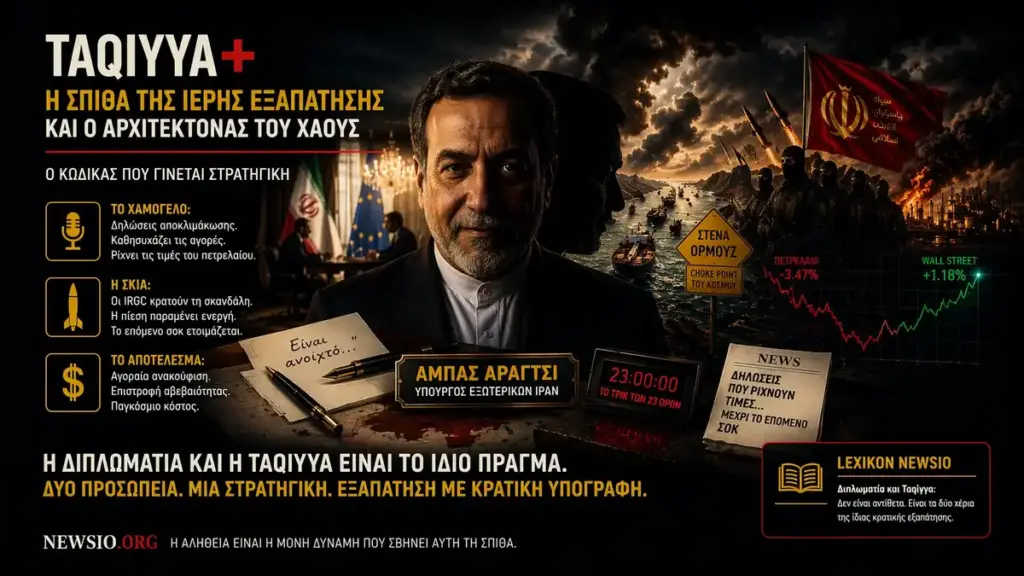 Taqiyya+: Η σπίθα της ιερής εξαπάτησης και ο αρχιτέκτονας του χάους
