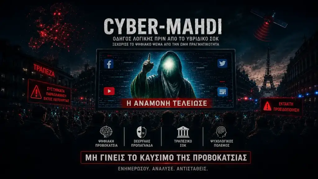 Cyber-Mahdi: Οδηγός Λογικής πριν από το Υβριδικό Σοκ