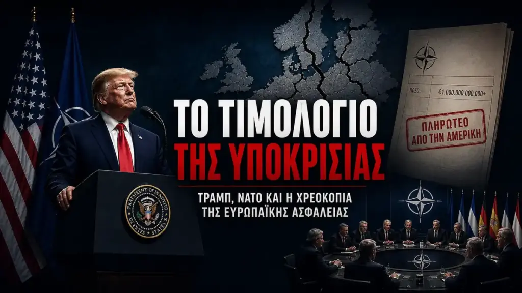 Το Τιμολόγιο της Υποκρισίας: ο Τραμπ και η χρεοκοπία της ευρωπαϊκής ασφάλειας